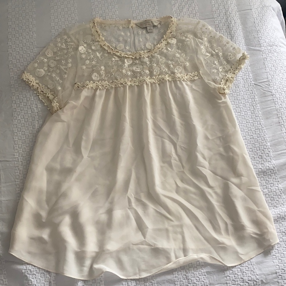 White embellished blouse